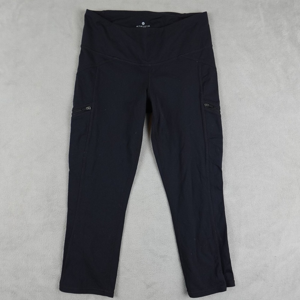 Athleta Black Women's Capri Leggings- size Small